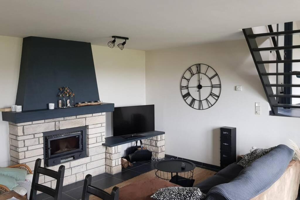 Appartement isolé, 1 chambre avec terrasse privée Ramillies Exterior foto